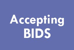 Accepting Bids for Water Project